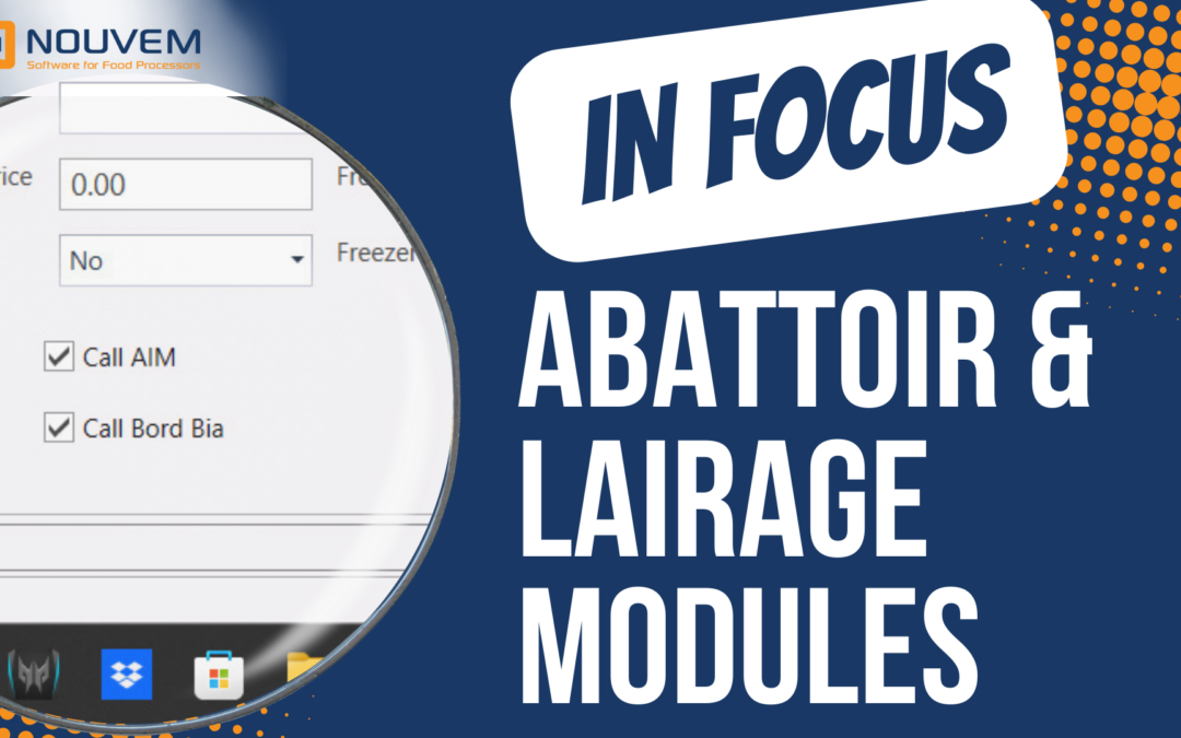 New series of NOUVEM Videos – In Focus; Abattoir Lairage Module Integration Features