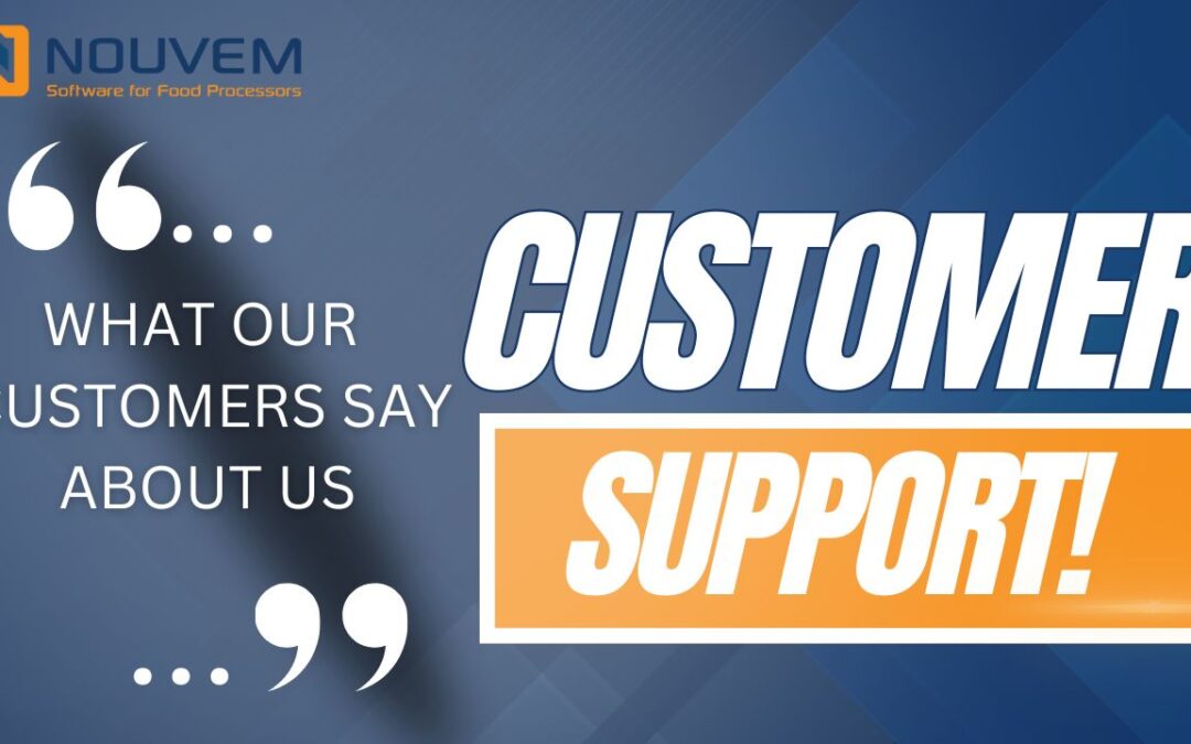 Customer Testimonials; New Video highlighting what our customers say about the NOUVEM Software Support Team!